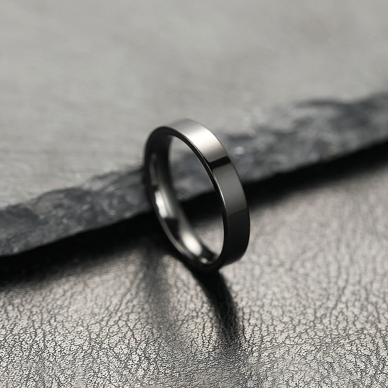 Wholesale Stainless steel ring shiny ring